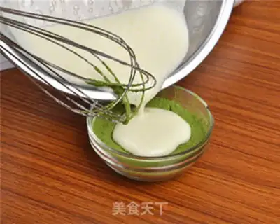 Make The tea and ice cream step 6