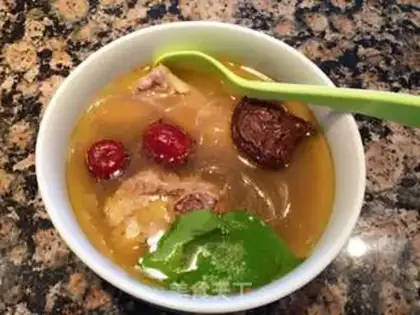 Make Red-tree mushroom chicken soup step 7