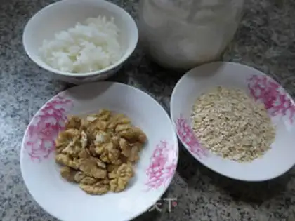Make Peach pecan rice step 0