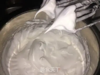 Make Blueberry cloud cake step 5