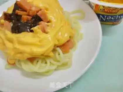 Make Cheese sauce for noodles step 4