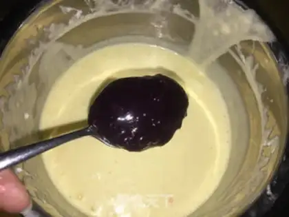 Make Blueberry cloud cake step 7