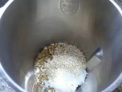 Make Peach pecan rice step 3