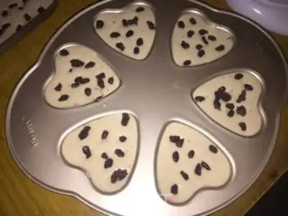 Make Blueberry cloud cake step 8