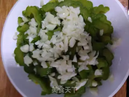 Make A cold, bitter melon step 3