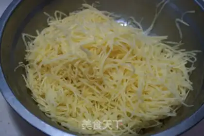 Make Spicy potato silk step 1