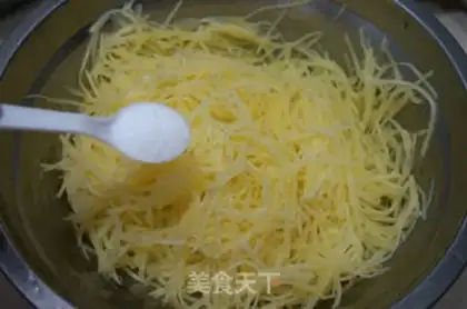 Make Spicy potato silk step 5