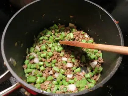 Make Meatloaf beans step 3