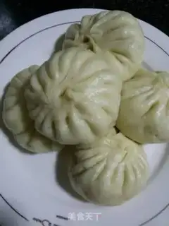 Make Plum bean buns step 10