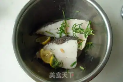 Make Rosemary cod step 0