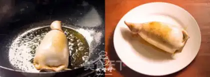 Make Scrambled squid step 7