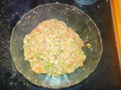 Make Pork celery dumplings step 6