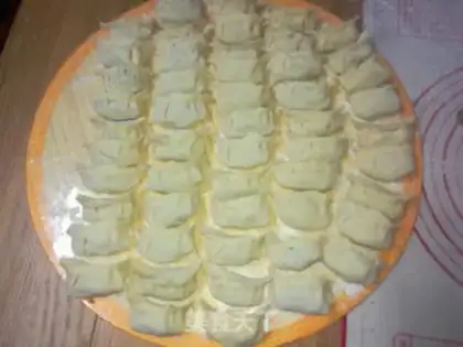 Make Pork celery dumplings step 9