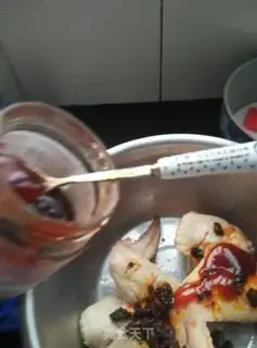 Make All the chicken wings step 1