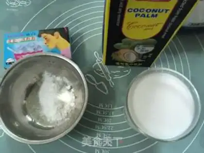 Make Coconut cream step 1