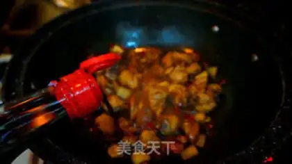 Make Yellow chicken step 10