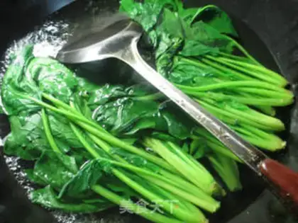Make Spinach pickles step 2