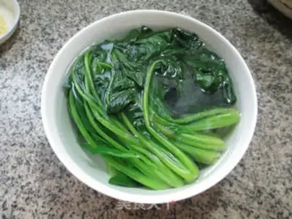 Make Spinach pickles step 3