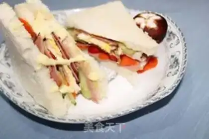 Make Homemade sandwiches step 1