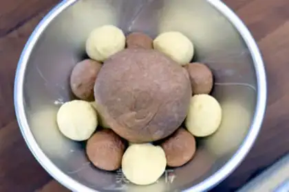 Make Brazilian football bread step 8