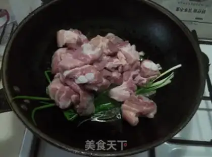 Make Quail egg red pork step 4