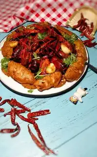 Make Three-spicy lobsters step 21