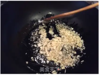 Make Garlic back shrimp step 1