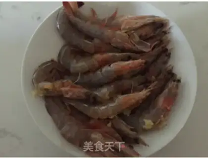 Make Garlic back shrimp step 2