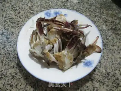 Make Crab with broccoli step 1