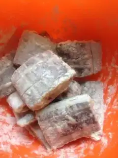 Make Jell-O fish step 1