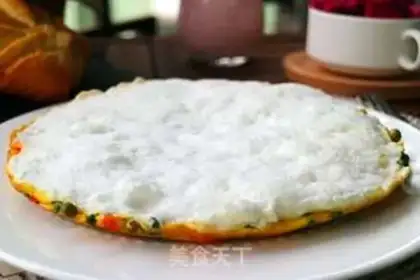 Make White clouds hold eggs step 4