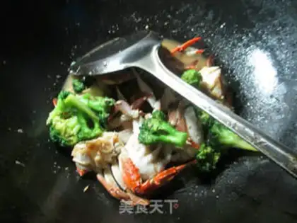 Make Crab with broccoli step 9