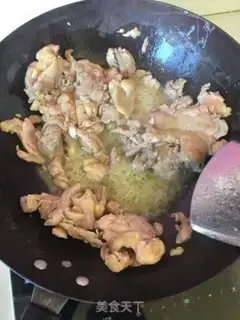 Make Curry chicken step 1