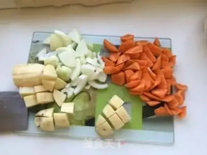 Make Curry chicken step 2