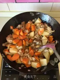 Make Curry chicken step 4