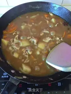 Make Curry chicken step 7