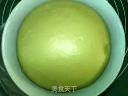 Make Green tea, white cheese bag step 5