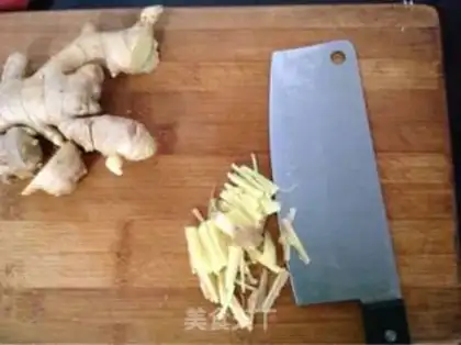 Make Cream ginger step 1