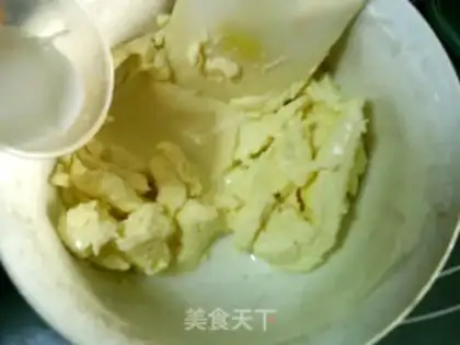 Make Green tea, white cheese bag step 7