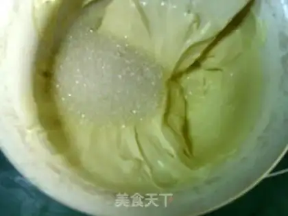 Make Green tea, white cheese bag step 8