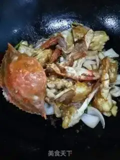 Make Fried crabs step 6