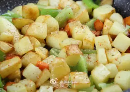 Make Fried potatoes step 6