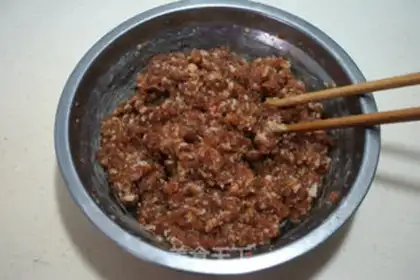 Make Pork celery pan paste step 5