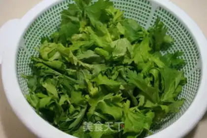 Make Pork celery pan paste step 6
