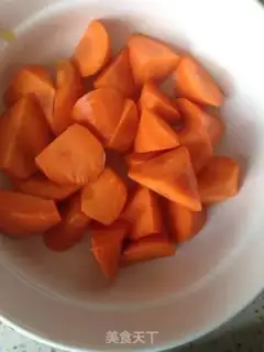 Make Carrot beef step 1