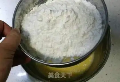 Make The durian cake step 4