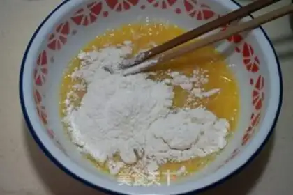 Make Carrot eggcake step 2