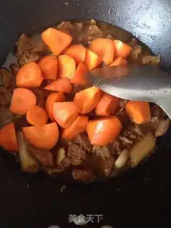 Make Carrot beef step 6