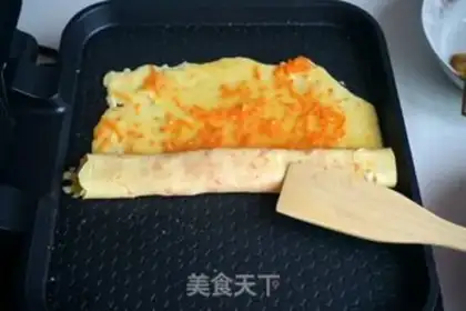 Make Carrot eggcake step 7