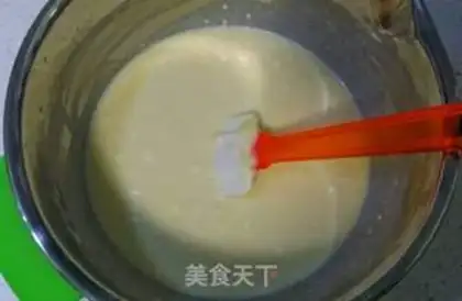 Make The durian cake step 5